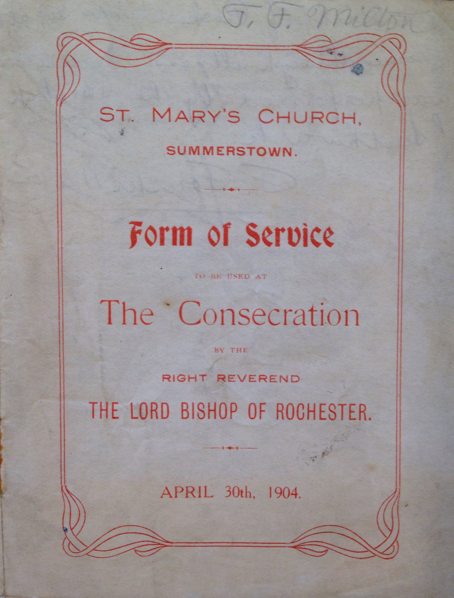 consecration