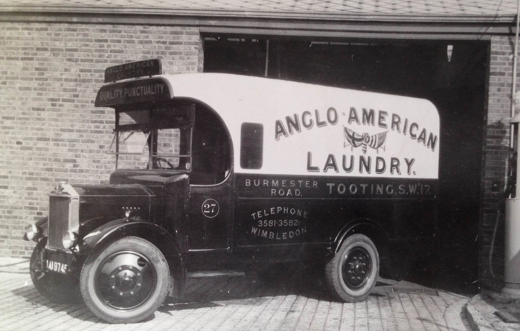 Laundry van