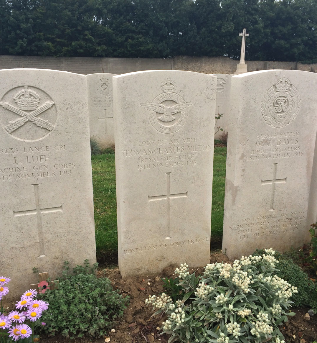 Milton grave
