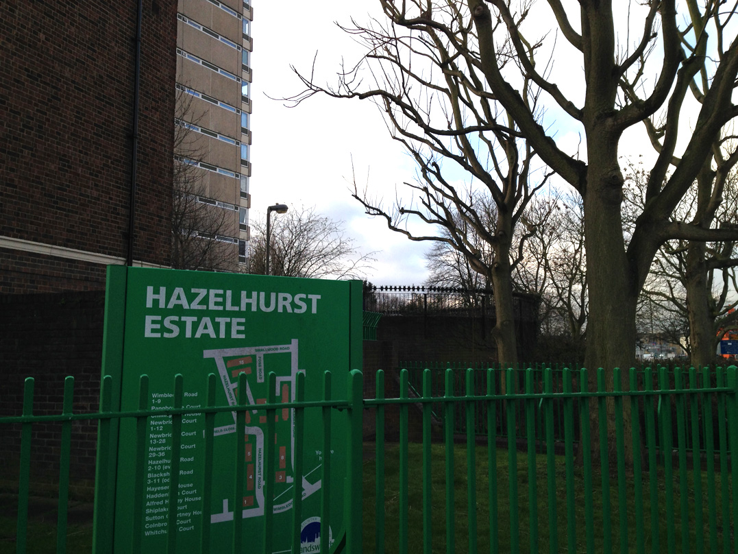 Estate Green fence
